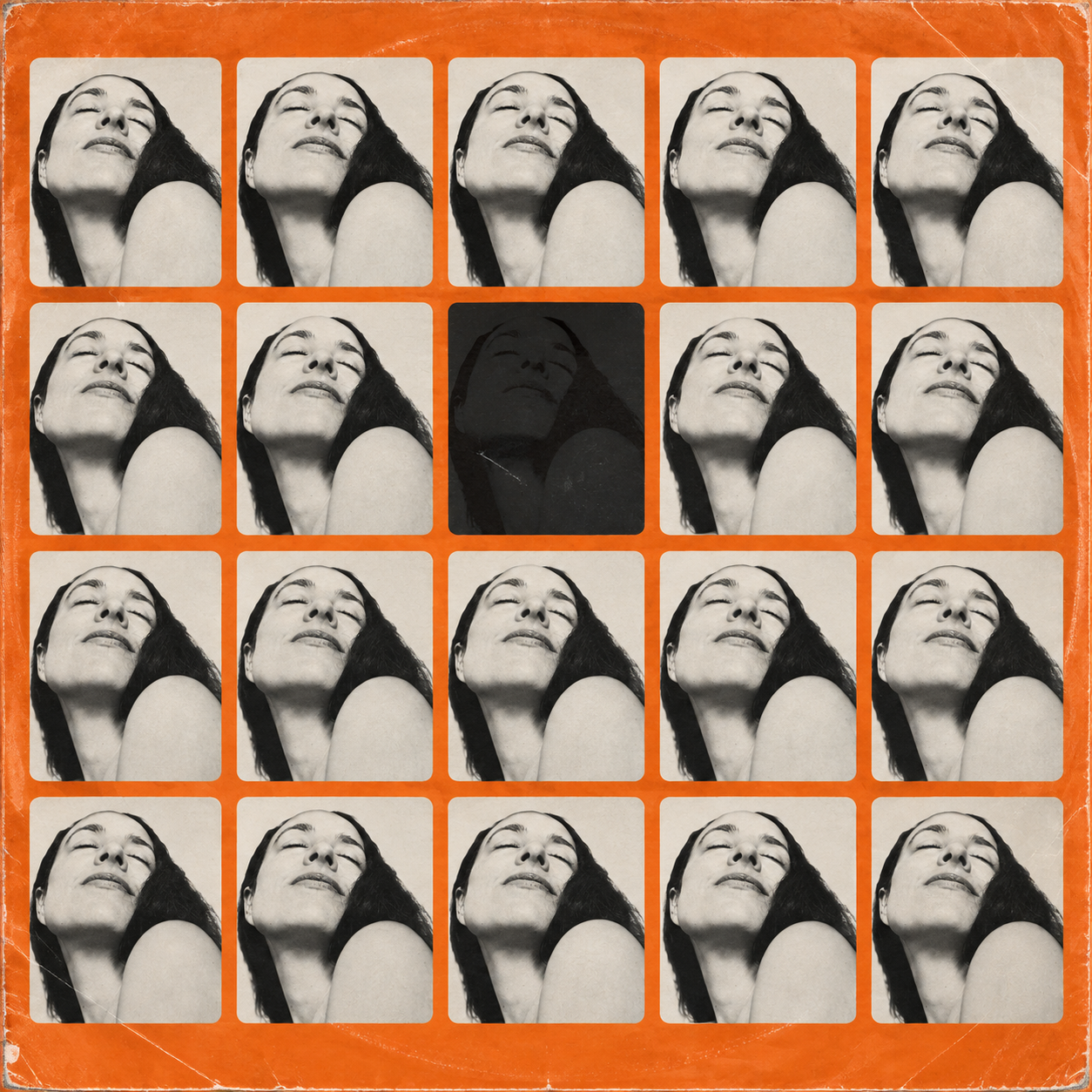 Mosaico de retratos de Maria Ibars